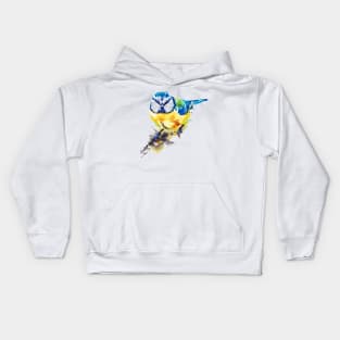 Blue Tit Kids Hoodie